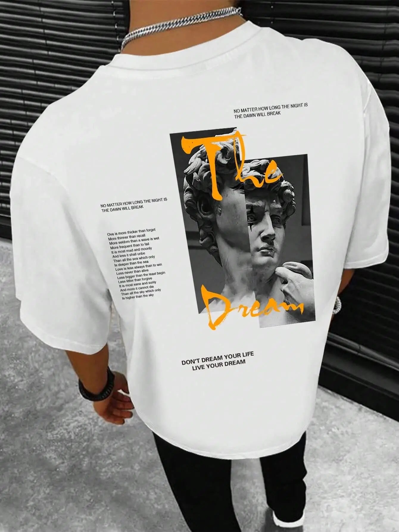 Camiseta Oversized "the Dream"