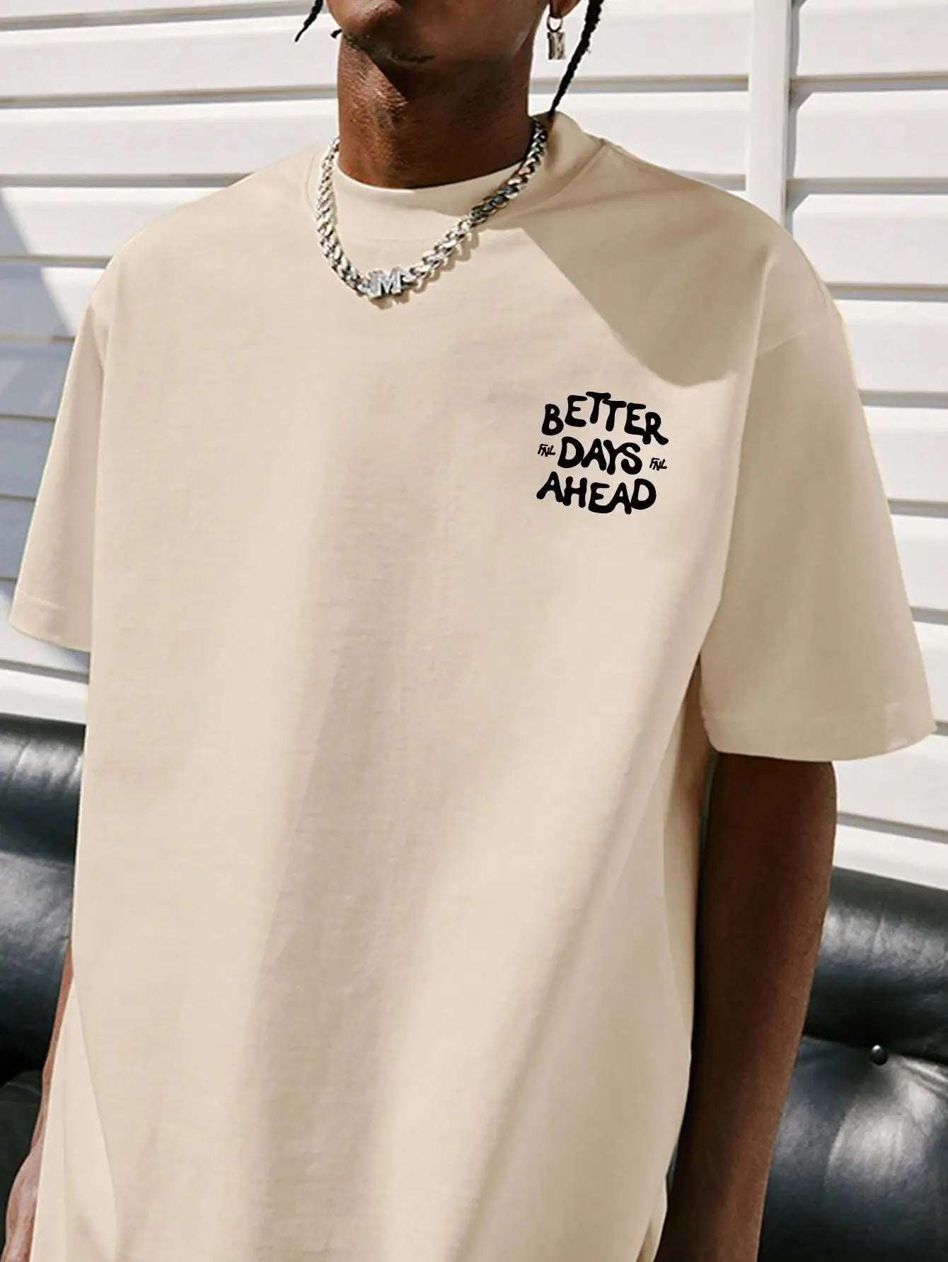 Camiseta Oversized "Better Days Ahead"