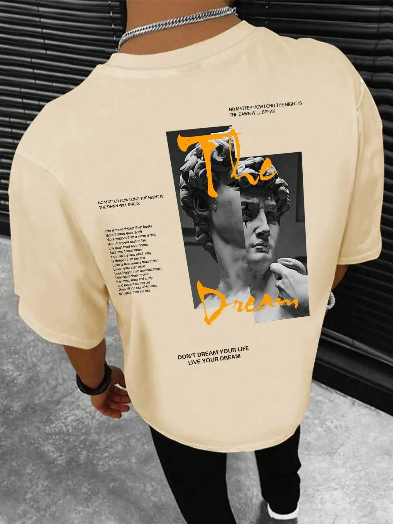 Camiseta Oversized "the Dream"