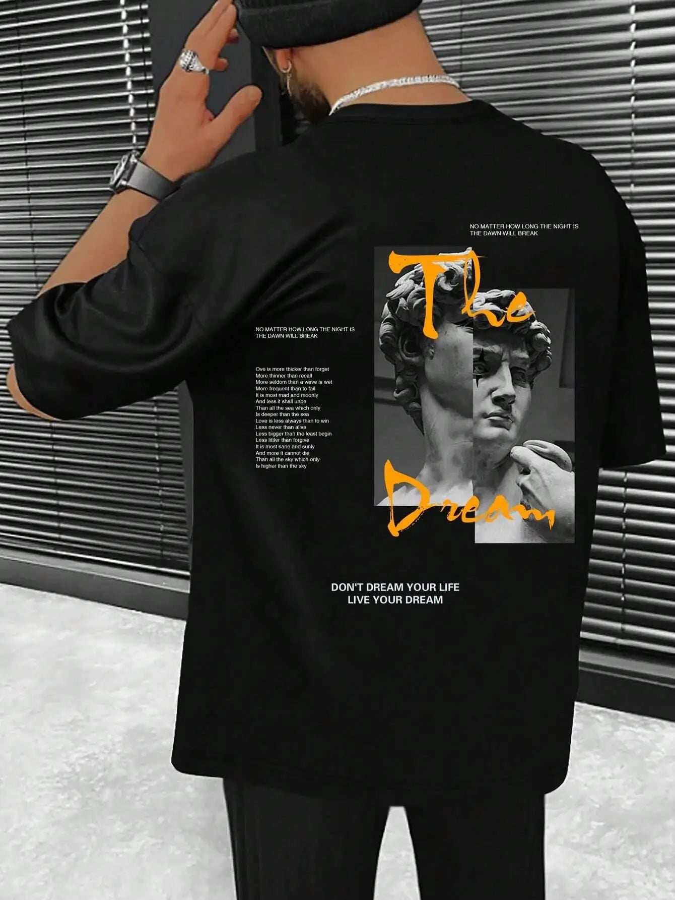 Camiseta Oversized "the Dream"